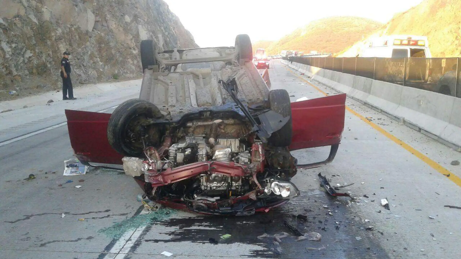 30 MAR. Impresionante accidente